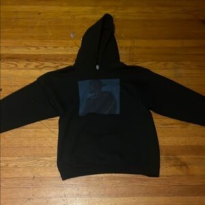 Black Graphic Hoodie